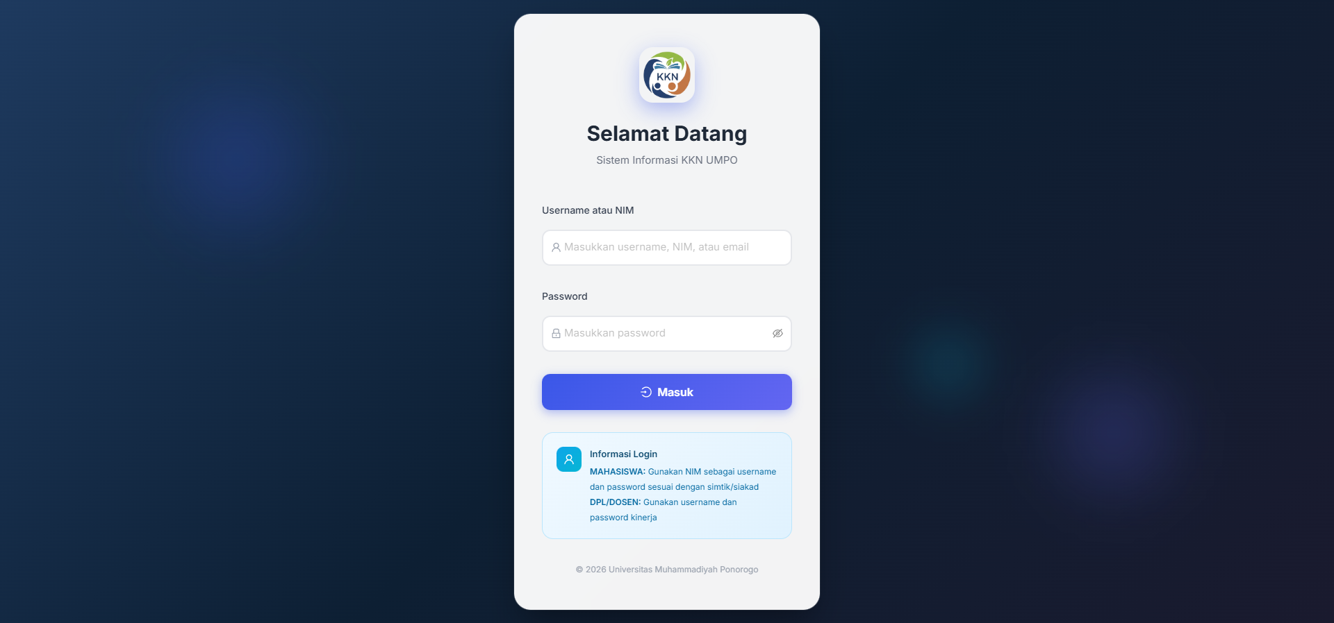 GIAT - Login Page